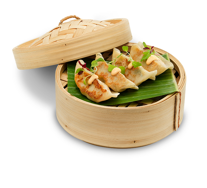 Cod Gyozas